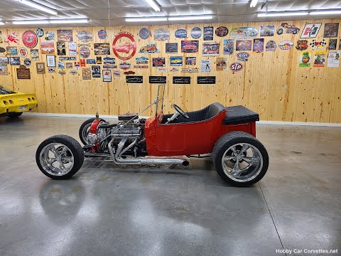 1923 Red Ford T Bucket For Sale Video