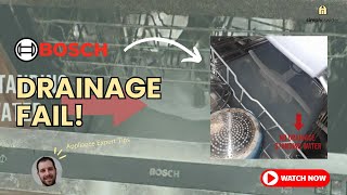 Bosch Dishwasher Won't Drain — Don't Call Repair (Save $300+)