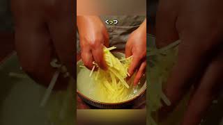 家庭で簡単！シャキシャキじゃがいもレシピ🥔✨