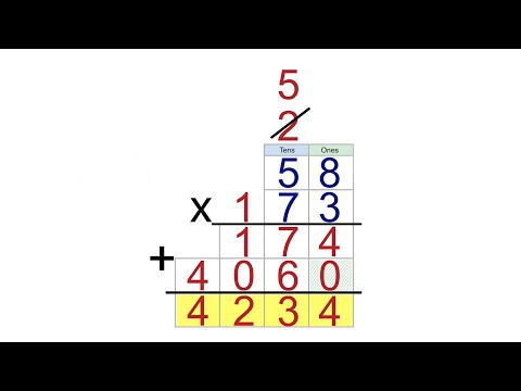 2-Digit by 2-Digit Multiplication. Grade 4