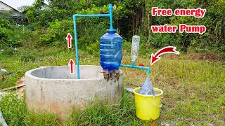 Download lagu Amazing idea To Make Auto pump from deep well, Pressure pump from deep well.#freeenergy#diy#pvc. mp3