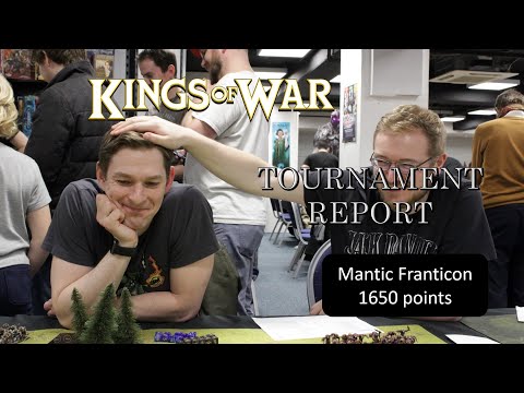 Kings of War Tournament Report - Mantic Franticon 2020