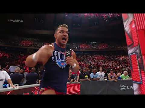 WWE RAW AJ STYLES & DOLPH ZIGGLER VS ALPHA ACADEMY 07/25/22