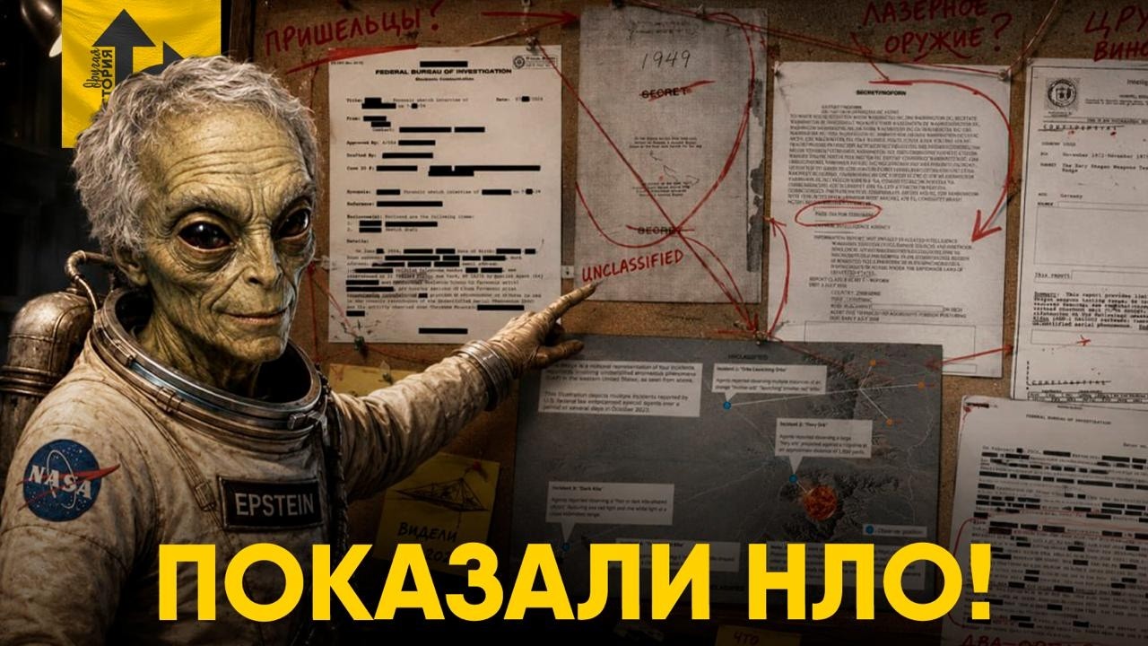 Рассекречены новые файлы по НЛО!