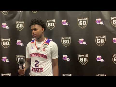 Emareyon McDonald discusses his career/best scoring day in Saturday’s win against Lamar.