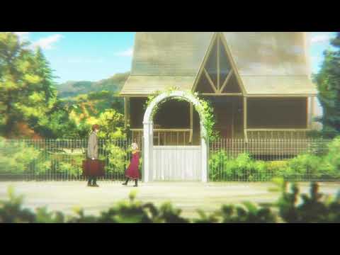 violet evergarden ep7 / father and daughter scene / olivia wish and death/720p