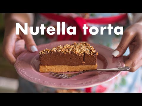 NUTELLA TORTA - najlepša čokoladna torta bez pečenja! | Slatka Domaćica