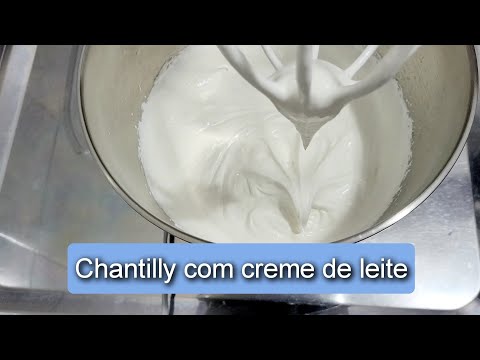 Vídeo: Como fazer chantilly com creme de leite: dúvidas