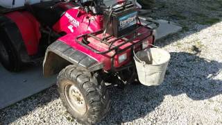 Electric sprayer rig. Hero - Shaman&#39;s Harvest.