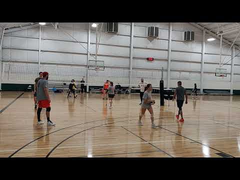 Sporthouse Athletic Center Norton Shores, MI February 21 Finals set #3 partial, won 15-7