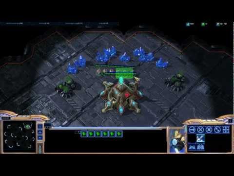[SC 2] Bronze (P) vs Very Hard (T) - [Kryzen vs CPU]