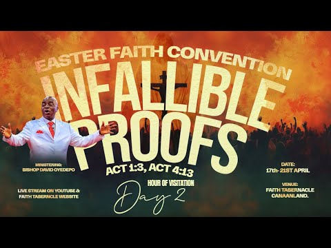 EFC2025:EASTER FAITH CONVENTION | INFALLIBLE PROOFS |ENCOUNTER NIGHT | DAY 2 | 18 APRIL 2025.