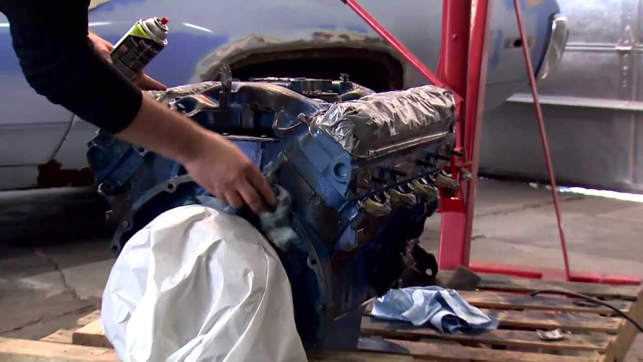 Painting an Engine with VHT Engine Enamel