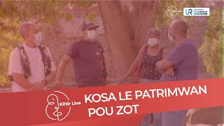 Kiltir Live #1 Kosa le patrimwan pou zot : Le raidillon de Saint-François