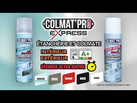 Spray Bitume Colmat'Pro Express Gris 300ml
