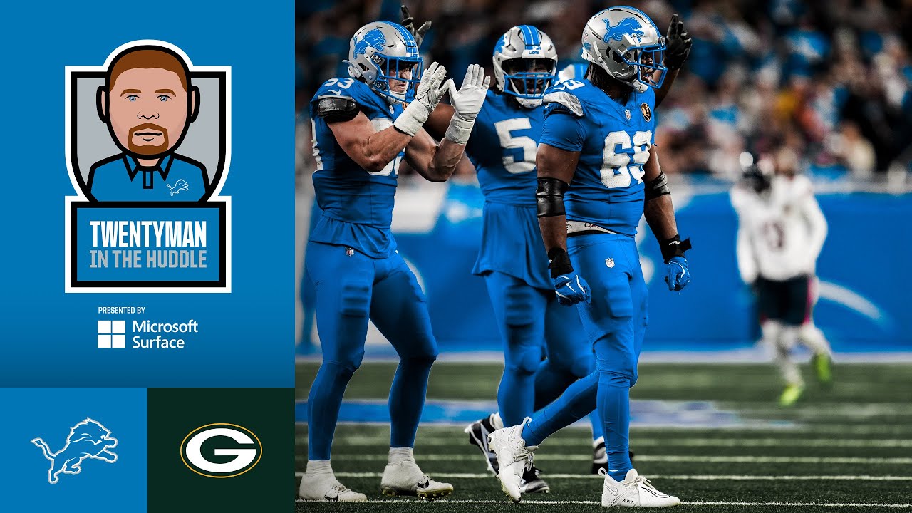 Lions vs. Packers Thursday Night Football Preview | Twentyman in the Huddle