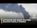 Iran Strikes Gulf Nations Kuwait Troops Injured Qatar Intercepts Drone Saudi Stopped Missile