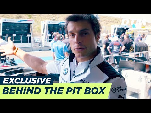 Bruno Spenglers Pit Box Tour - DTM Exclusive