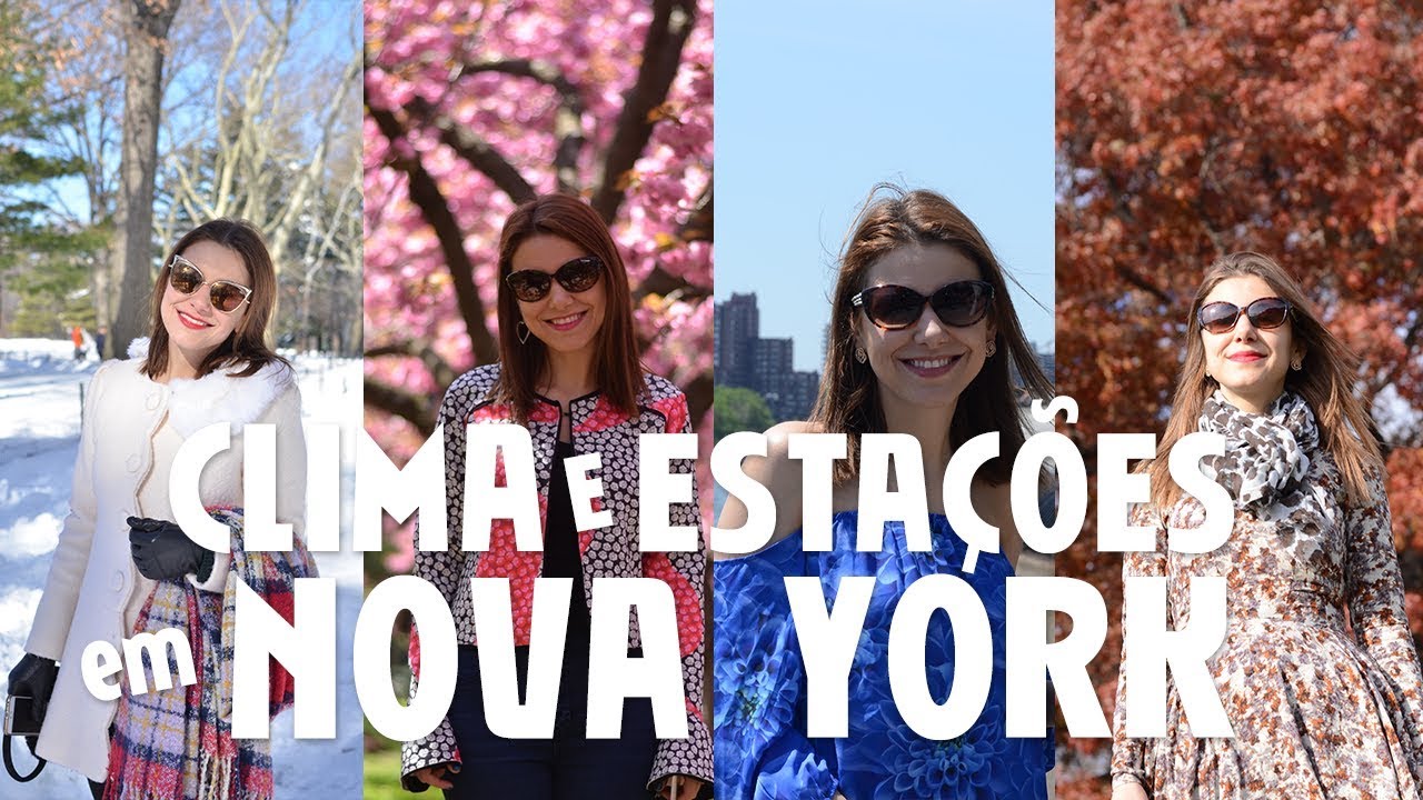 Clima e estações do ano em Nova York