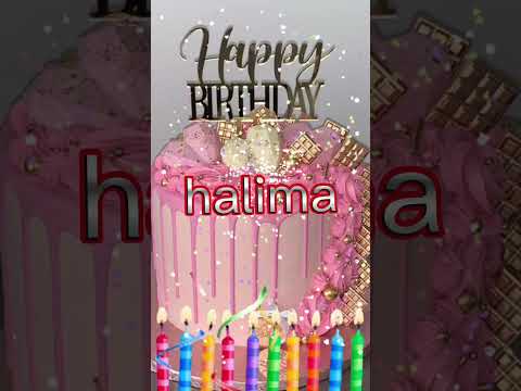 happy birthday to you Halima  🎉🥳🫵🏼🎂🎂 #happybirthday #capcut ‎ ‎@happybirthday 