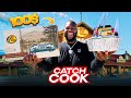 $100 Bass Pro Shops Catch & Cook Challenge - Crazy Catfish Catch Clean And Cook!!!