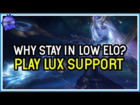 Carry your team with AP Lux Support! - League of Legends