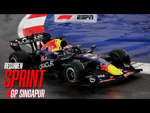 Video: VERSTAPPEN GANÓ LA SPRINT Y COLAPINTO ABANDONÓ