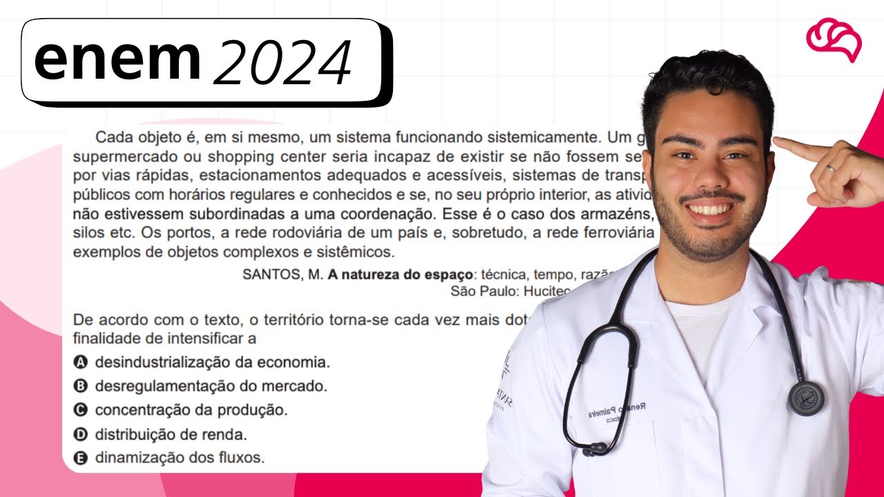 Resolução em Vídeo — Questão 70 ENEM 2024