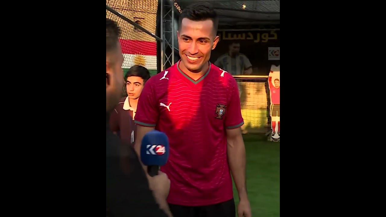 ڤیدیۆ | هاوشێوەکەی کریستیانۆ رۆناڵدۆ چاڵنجی گۆڵپارێزە رۆبۆتەکەی کوردستان24 تاقیدەکاتەوە..