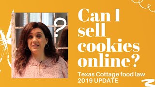 Texas cottage food law update 2021