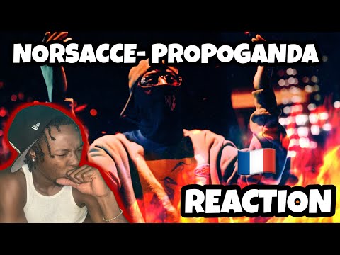AMERICAN REACTS TO FRENCH DRILL RAP! Norsacce - Propaganda (Clip Officiel) REACTION