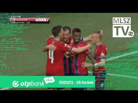 Nikolic Nemanja második gólja a MOL Fehérvár FC – Újpest FC mérkőzésen