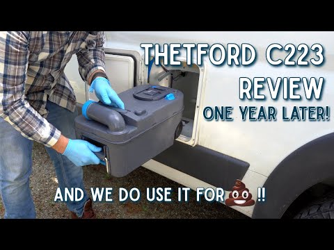 Thetford C223 Cassette Toilet Review for Van Life