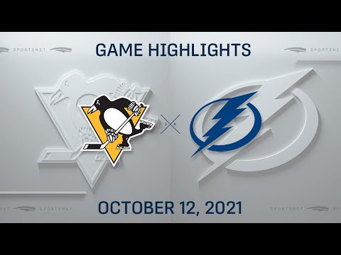 NHL Highlights | Penguins vs. Lightning - Oct. 12, 2021