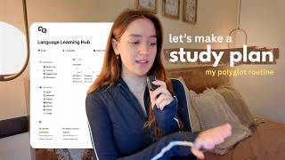 let's make a language study plan for Spanish ⭐️ polyglot routine & weekly breakdown