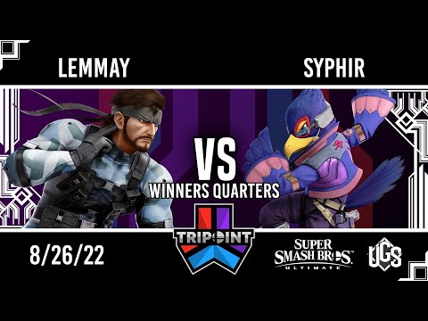 Tripoint Smash 157  -  Winners Quarters  -  Lemmay(Snake) Vs. Syphir(Falco)