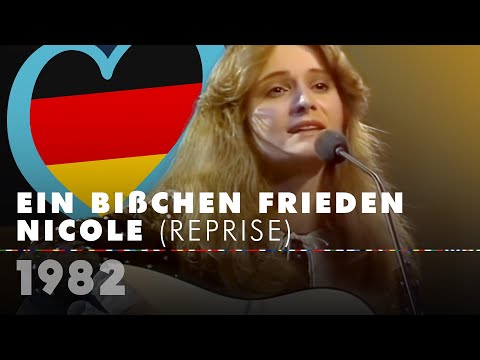 EIN BIßCHEN FRIEDEN – NICOLE (REPRISE - Germany 1982 – Eurovision Song Contest HD)