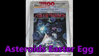 Asteroids Easter Egg (Atari 7800) The No Swear Gamer