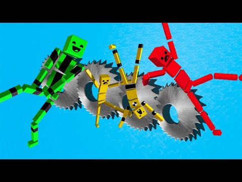 Funny Sandbox, Epic Ragdolls, Crazy Falls - Fun With Ragdolls