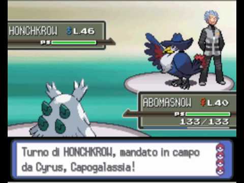 Pokémon platino - Cyrus e Saturno