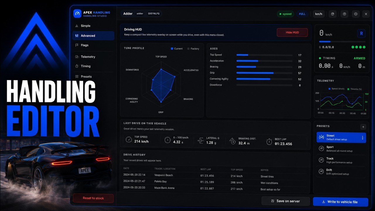 Apex | Handling Editor