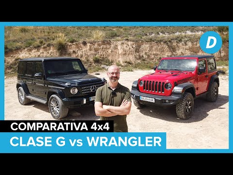 Comparativa 4×4 ¡al límite! : Mercedes Clase G vs Jeep Wrangler Rubicon | Prueba | Diariomotor