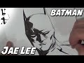 Jae Lee Drawing Batman