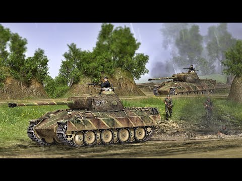 ALLIED STRONGPOINT vs GERMAN ASSAULT | Gates of Hell