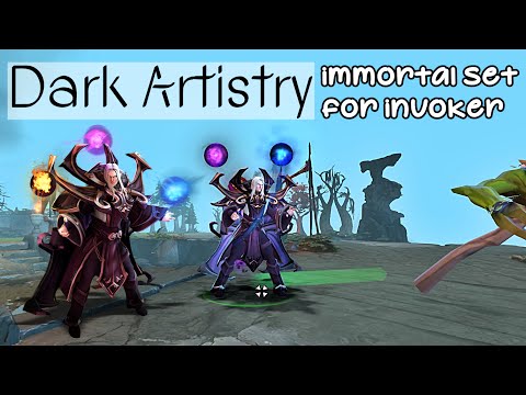 Dota 2 - Dark Artistry Immortal set for Invoker (Immortal Treasure II 2016)