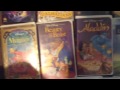 My Disney VHS DVD Collection
