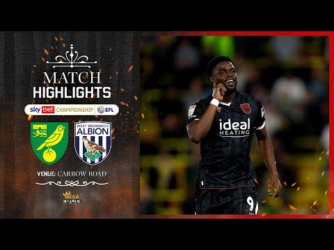 JOSH ⚽️ & JOSH 🧤 effective as BAGGIES BOUNCE BACK! 💪  | Norwich City 0-1 Albion | MATCH HIGHLIGHTS