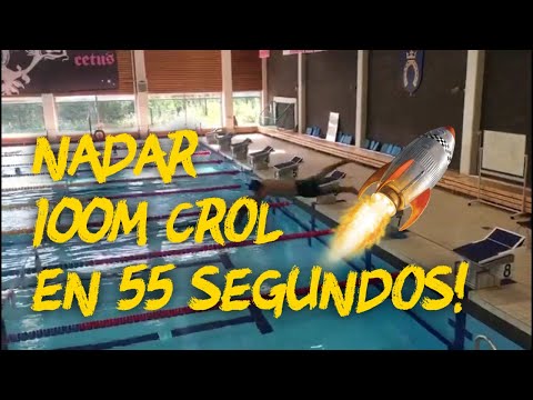 Cómo NADAR 100 LIBRES en 55 segundos!