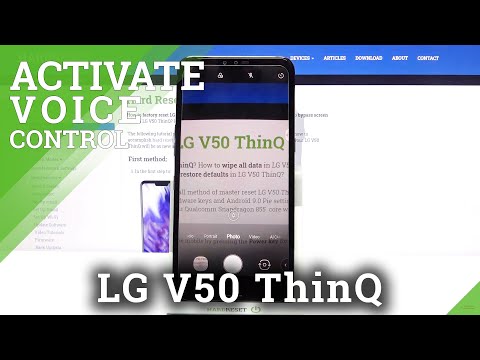 How to Activate Auto Control in LG V50 ThinQ – Voice Control