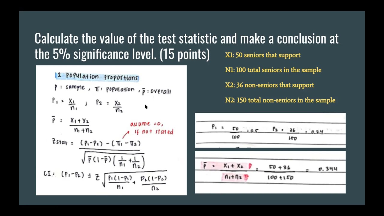 Midterm Exam Preparation - Statistics 2